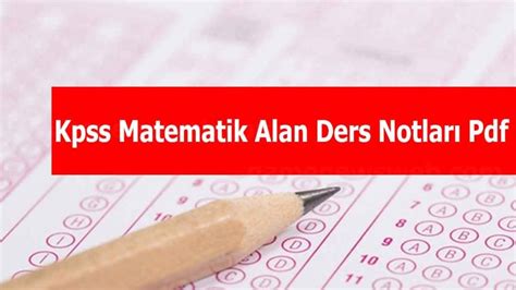 öabt lise matematik ders notları pdf lider